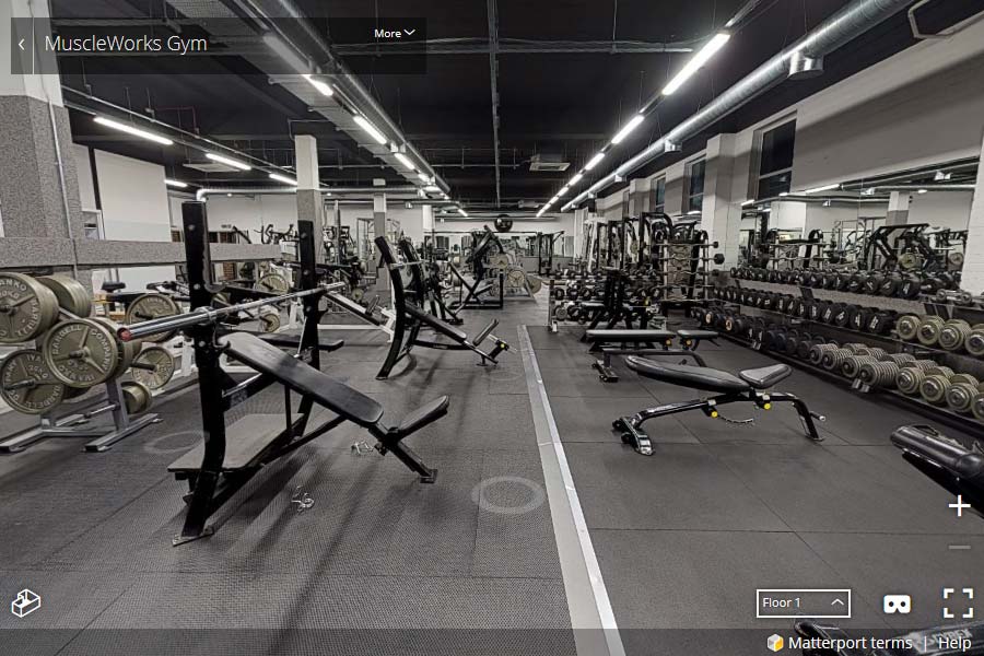 MuscleWorks Gym 360 Tour